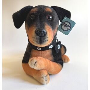 Petsies Forever Realistic 19" Plush Rottweiler Dog 1414857